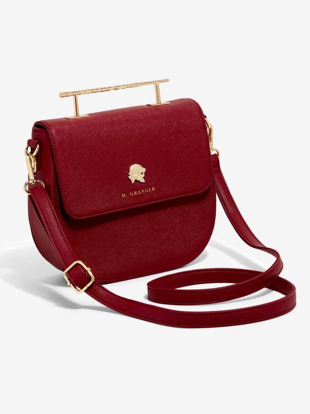 Loungefly Harry Potter Hermione Granger Wand Crossbody Bag - Picture 2 of 13